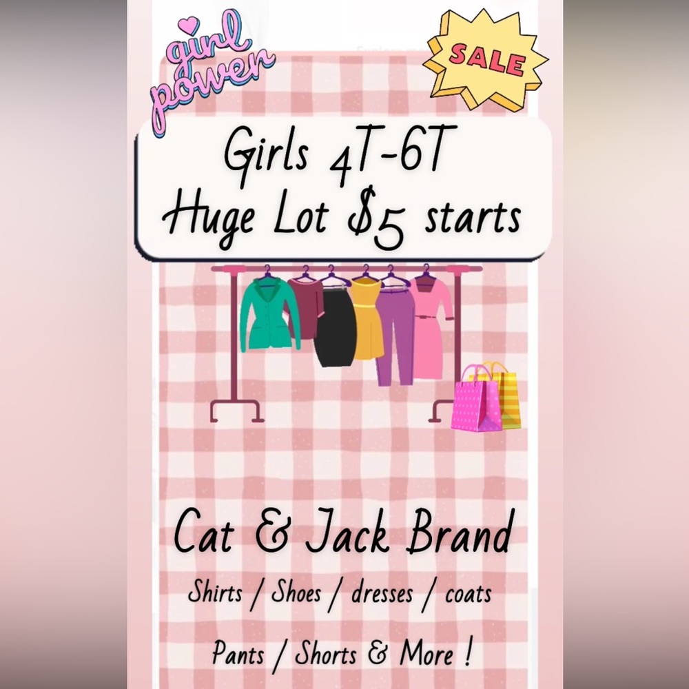 Cat & Jack Girls Clothing Collection